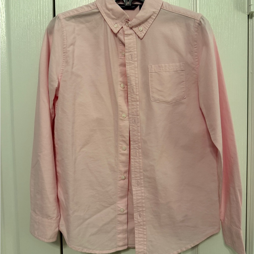 Janie and Jack Pink Button Down Shirt